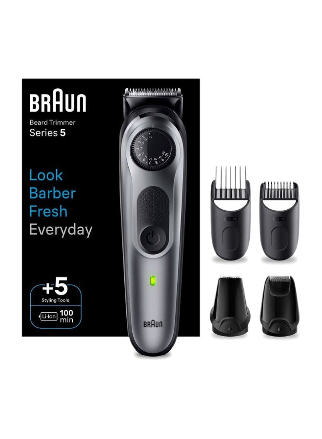 BRAUN Beard Trimmer 5 BT5440 International Version Black - Image 2