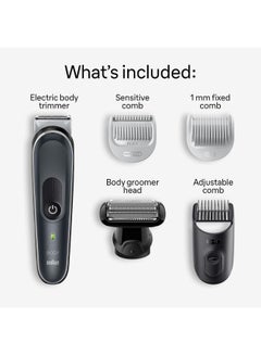 BRAUN Body Groomer Series 5 BG5360 International Version Black  - Image 2