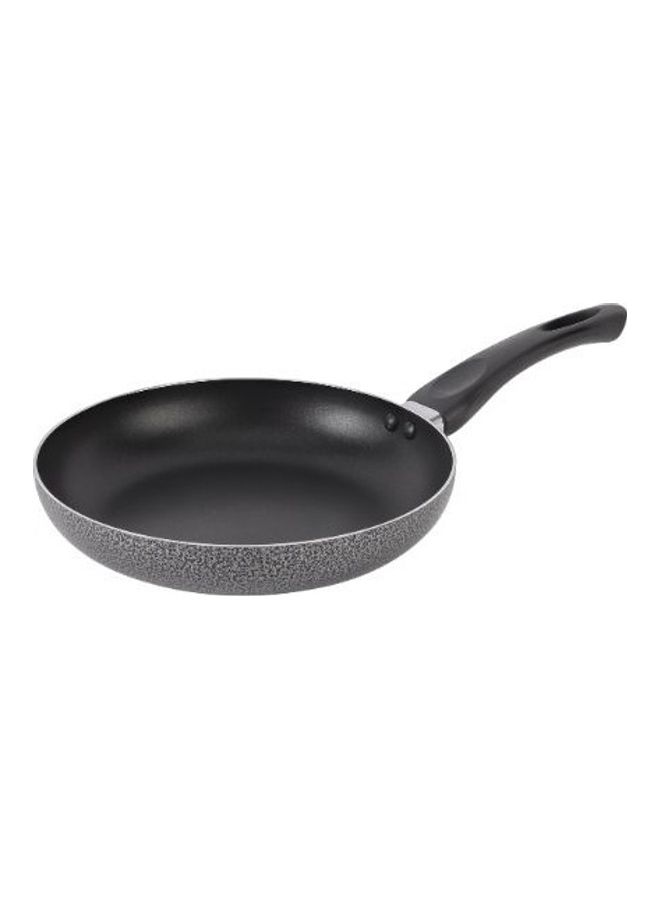 Royalford - Aluminum Fry Pan Strong Aluminum Body With Non-Stick Coating And Bakelite Handle Black 24x4.5cm - Image 1