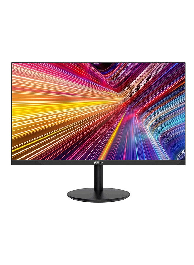 Dahua A-Series Monitor (FHD) 24 Inch 1080P Eye Care, 4Ms, 75Hz Led, Micro Bezel Design, Elegant Appearance, VA Panel, VESA, 3 Side Near Edgeless Black