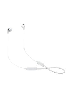 JBL Tune 215BT Wireless In-Ear Headphones, Pure Bass Sound, Lossless 5.0 Bluetooth, 16H Battery, Magnetic Cable, Multi-Point Connection, Voice Assistant, 3-Button Remote With Mic White  - Image 5