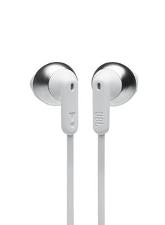 JBL Tune 215BT Wireless In-Ear Headphones, Pure Bass Sound, Lossless 5.0 Bluetooth, 16H Battery, Magnetic Cable, Multi-Point Connection, Voice Assistant, 3-Button Remote With Mic White  - Image 4