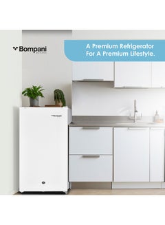 Bompani 92 Litter Single Door Refrigerator - Defrost Fridge Freezer With Smart Sensor & Humidity Control With 1 Year Full And 5 Year Compressor Warranty BR146 White  - Image 5