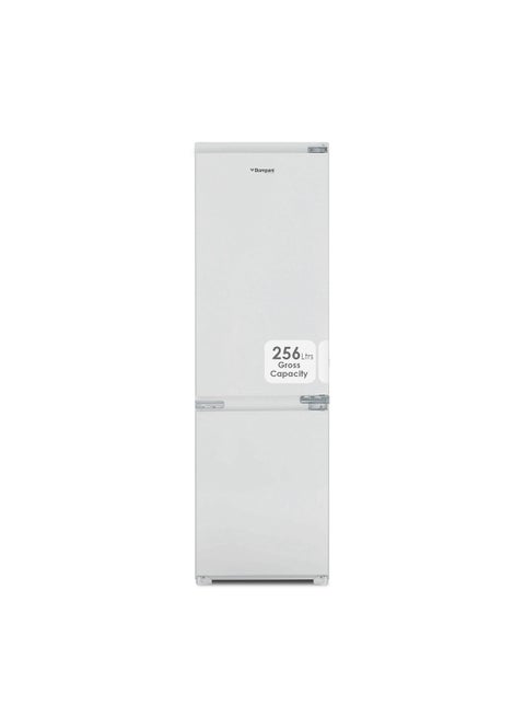 Double Door Built-In Refrigerator, No Frost, Bottom Freezer, Mechanical Controls, Frost-Free System 256 L BO6862NF White