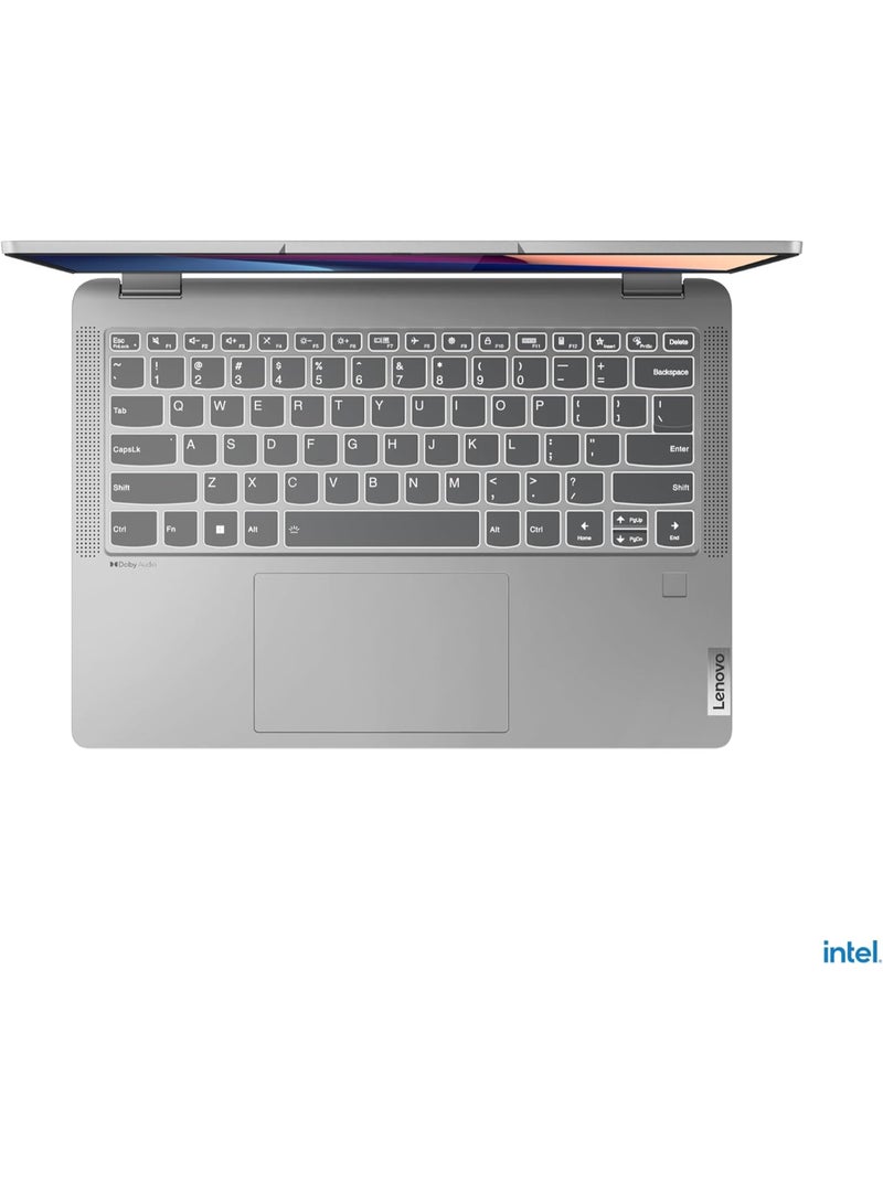 Lenovo - 2023 Flex 5 16" 2.5K WQXGA (2560 x 1600) 2-in-1 Touchscreen (Upgraded Version) Laptop, 12th Gen Intel 10-Core i7-1255U, 16GB RAM, 2TB PCIe SSD, Backlit KB, Fingerprint, WiFi 6, BT 5.0, Windows 11, w/Battery English Grey - Image 1