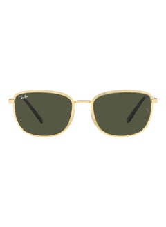 Full Rim Rectangular Sunglasses 3705-60-001-31