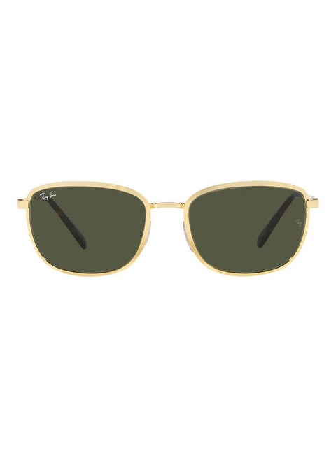 Full Rim Rectangular Sunglasses 3705-60-001-31