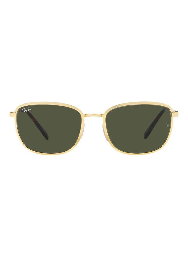 Ray-Ban - Full Rim Rectangular Sunglasses 3705-60-001-31 - Image 1