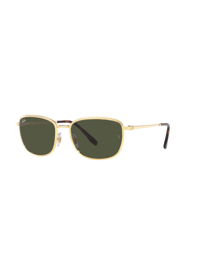 Ray-Ban - Full Rim Rectangular Sunglasses 3705-60-001-31 - Image 1