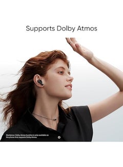 realme Buds T300 True Wireless Earbuds With 30dB Noise Cancelling Stylish Black Stylish Black  - Image 3