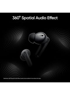 realme Buds T300 True Wireless Earbuds With 30dB Noise Cancelling Stylish Black Stylish Black  - Image 4