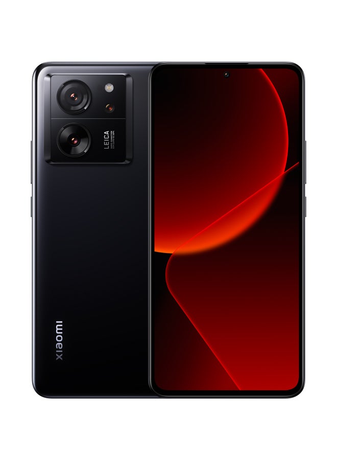 شاومي 13T بشريحتين وذاكرة رام سعة 12 جيجابايت وذاكرة داخلية سعة 256 جيجابايت ويدعم تقنية 5G، باللون الأسود - الإصدار العالمي مع خدمة ضمان VIP - Image 2