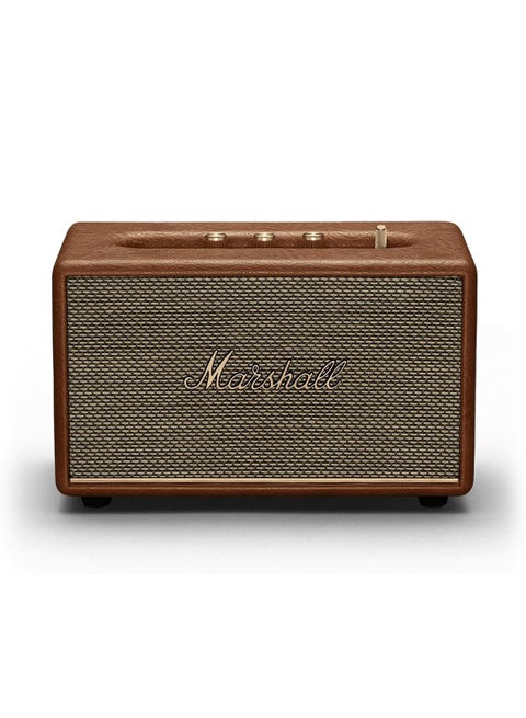 Acton III 60W Premium Home Wireless Speaker With Bluetooth 5.2 And Multiple Inputs - Enjoy Signature Sound Brown
