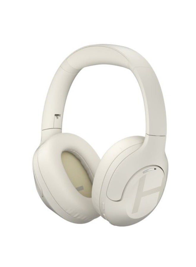 Haylou - S35 Wireless Headphones ANC USB Comportable Fit Headphones With Active Noise Cancellation And Touch Controls White - Image 1