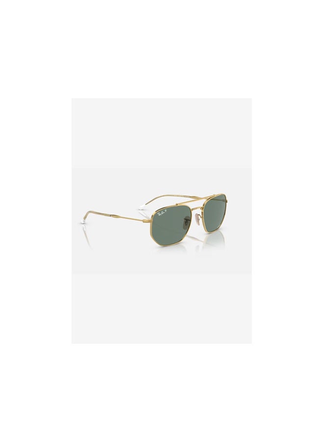 Ray-Ban - Full Rim Oval Sunglasses 3707-57-001-O9 - Image 1