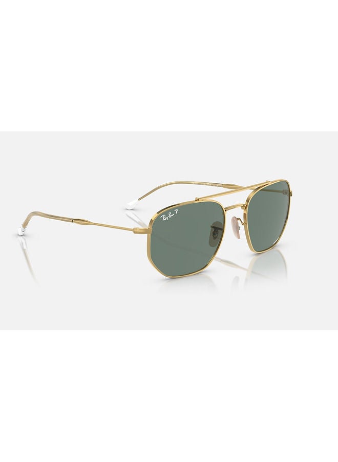 Ray-Ban - Full Rim Oval Sunglasses 3707-57-001-O9 - Image 1