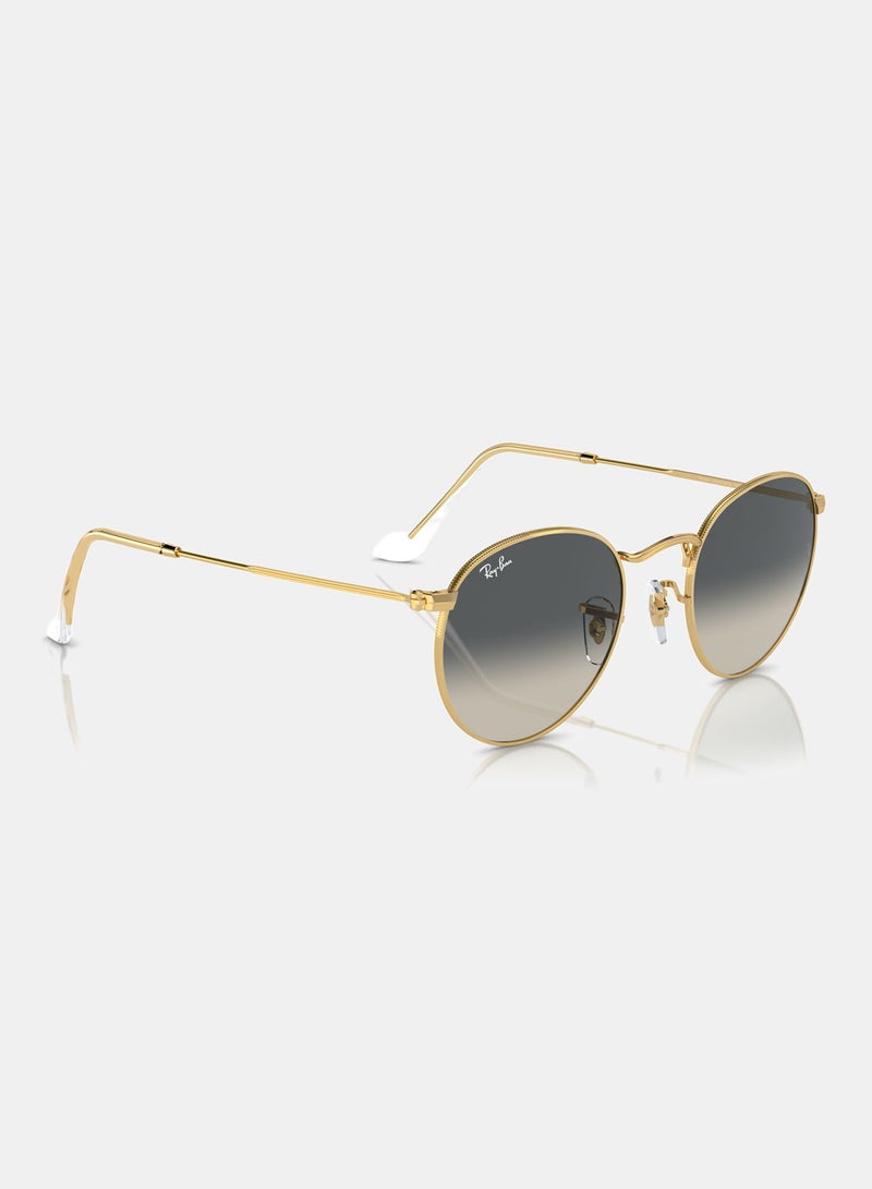 راي بان Full Rim Round Sunglasses 3447-50-001-71 - Image 3
