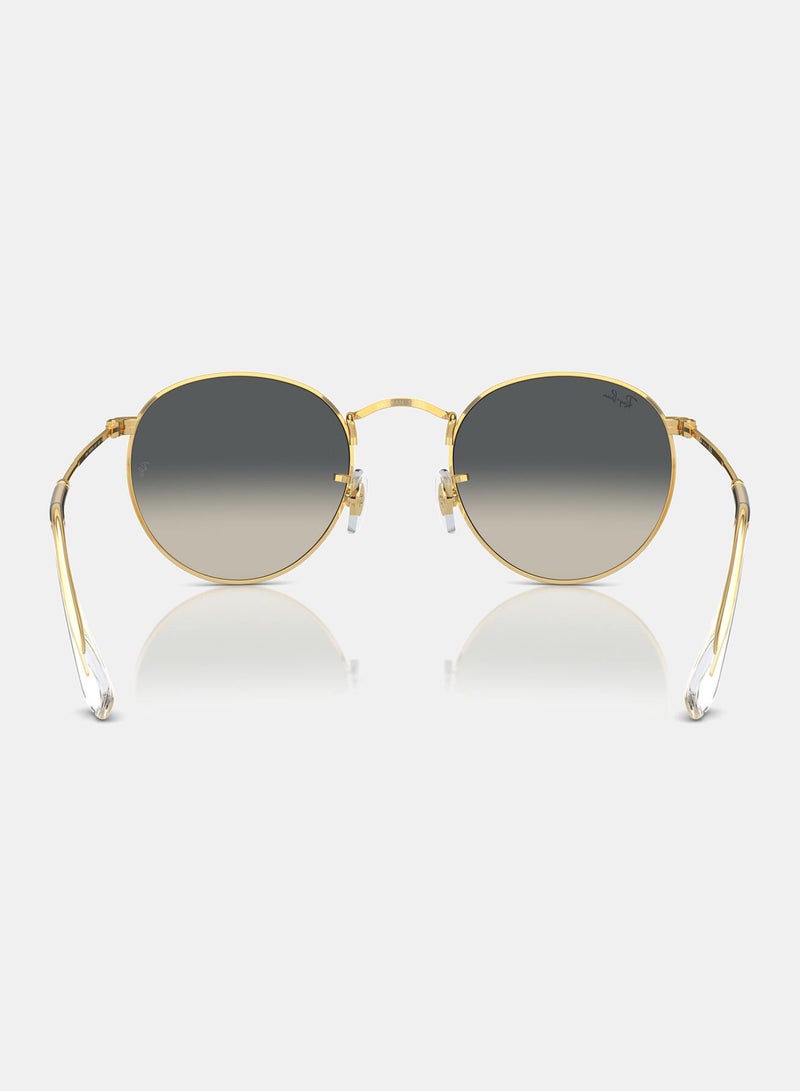 راي بان Full Rim Round Sunglasses 3447-50-001-71 - Image 4