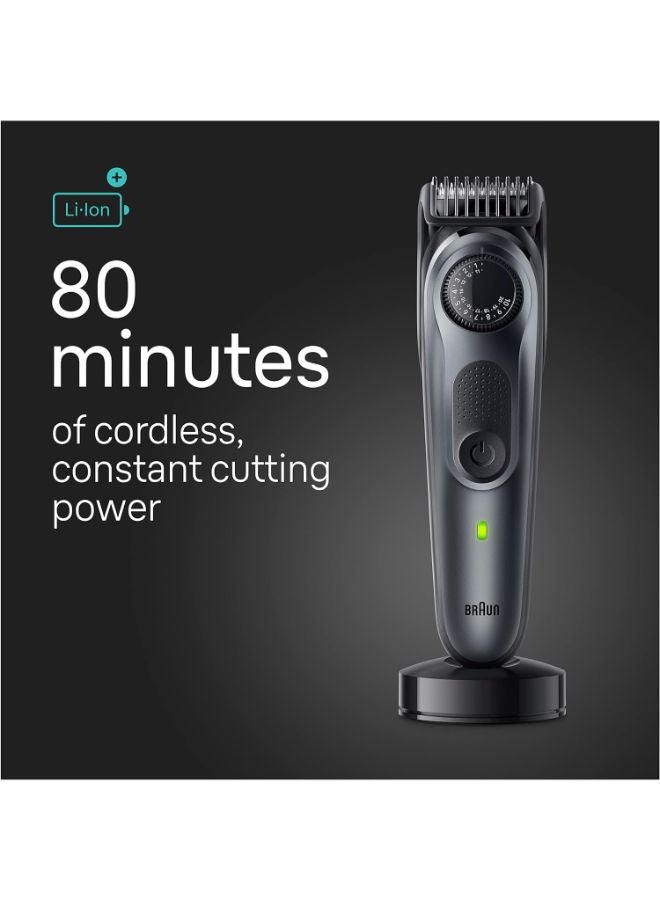 BRAUN 8-in-1for Men with Beard Trimmer, Body, Hair and More, 40 Length Settings, Waterproof - Image 4