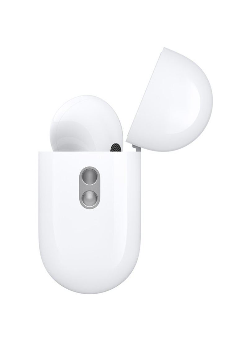 Apple - Magsafe Charging Case for Airpods Pro 2nd gen with USB C White - Image 1
