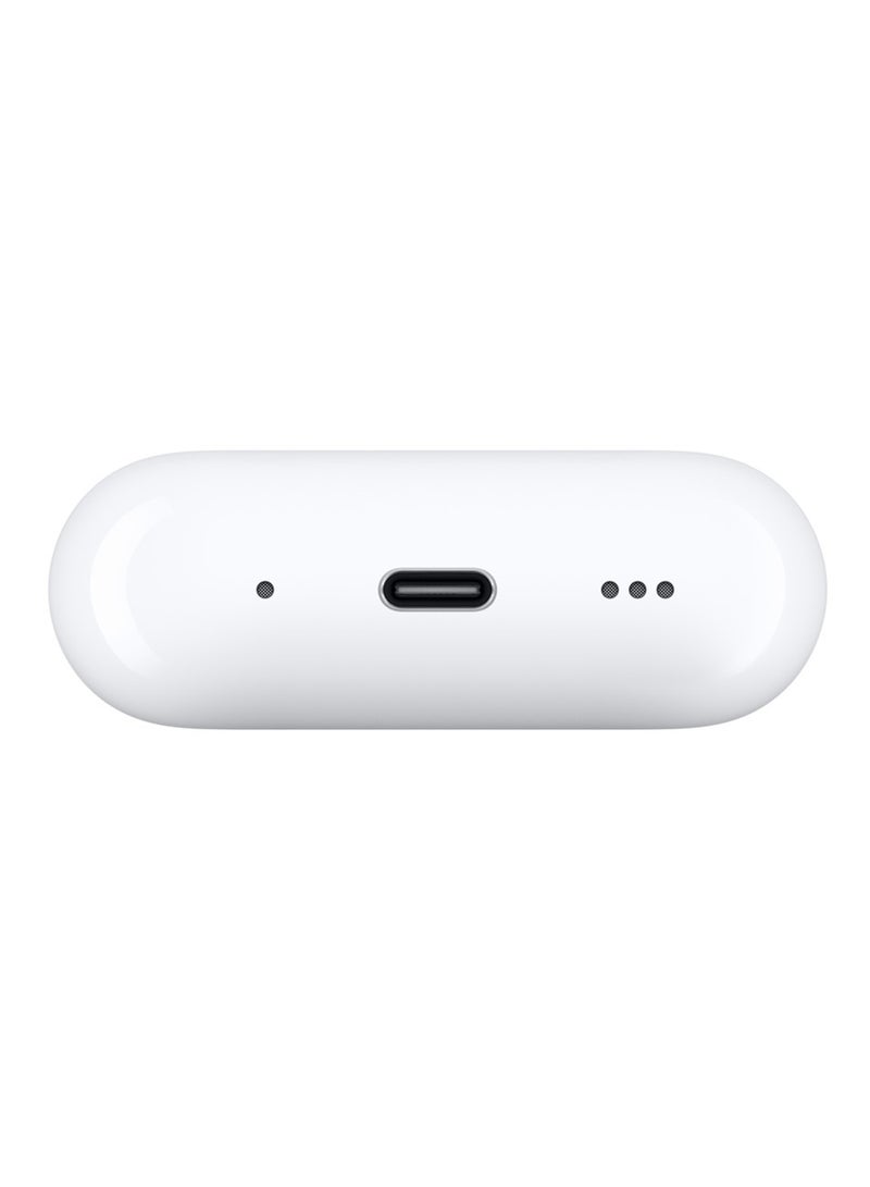Apple - Magsafe Charging Case for Airpods Pro 2nd gen with USB C White - Image 1