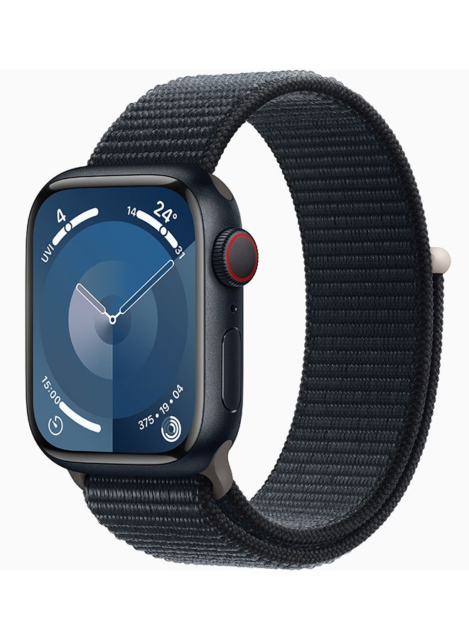 Watch Series 9 GPS + Cellular 45mm Midnight Aluminium Case With Midnight Sport Loop - pnsku/N53437290A/45/_/1694677785/08e19d55-7f0f-45d6-82e2-39caa5894f10