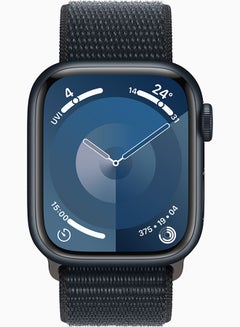 Apple Watch Series 9 GPS 41mm Midnight Aluminium Case With Midnight Sport Loop  - Image 2
