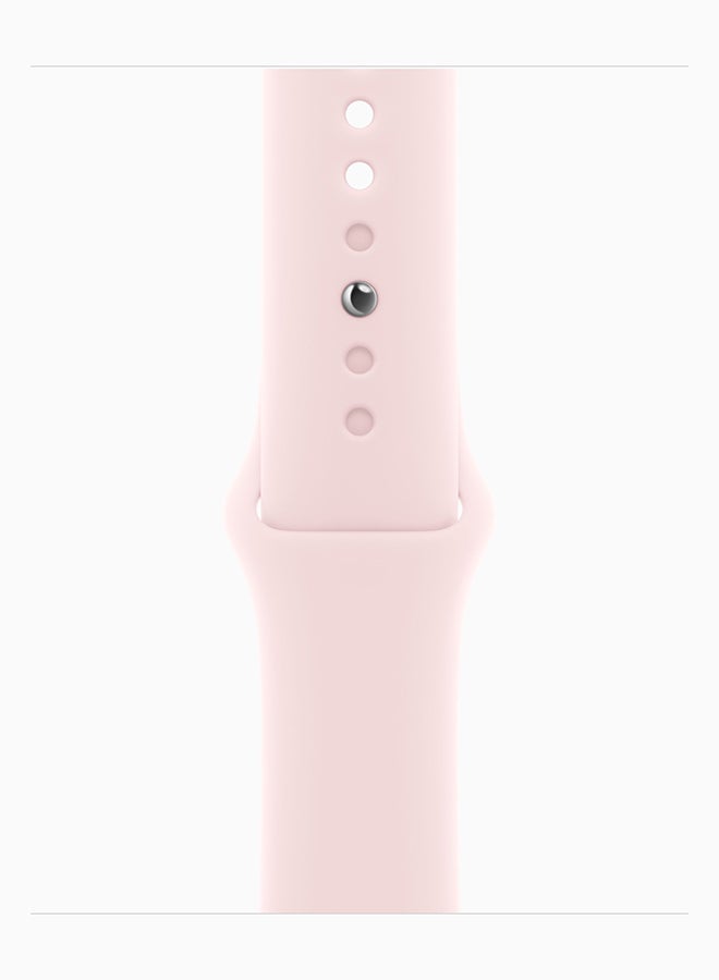 Watch Series 9 GPS 45mm Pink Aluminium Case With Light Pink Sport Band - pnsku/N53437298A/45/_/1694677826/42babee9-e1c1-4ab7-879a-496ceca60e56