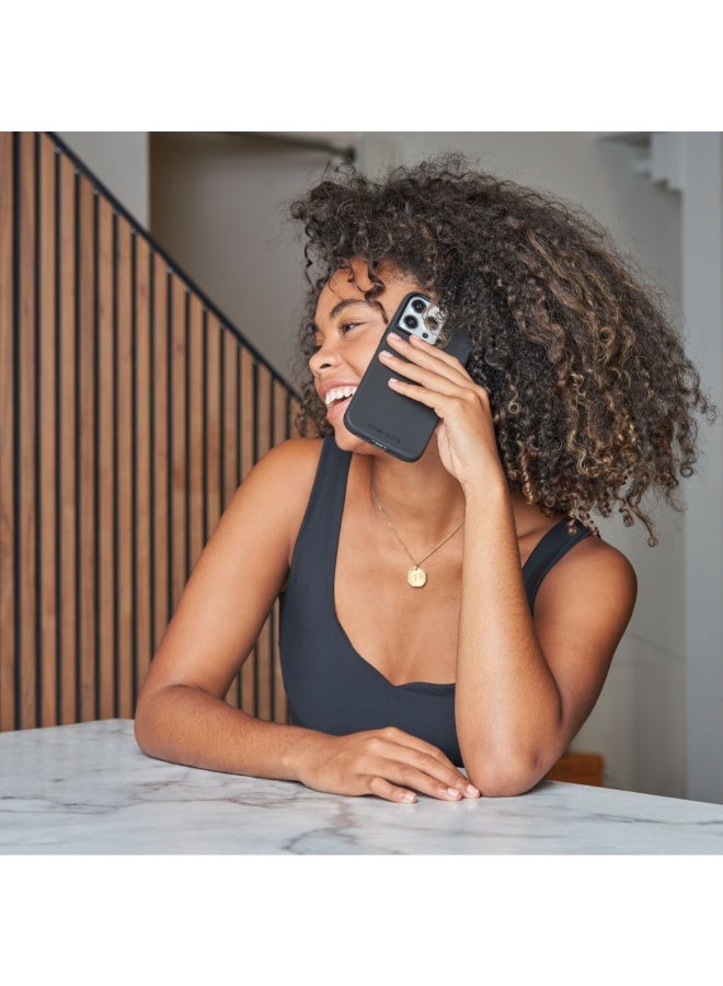 CASE-MATE Silicone Case With Magsafe For Apple iPhone 15 Pro Max 2023 6.7 Inch| 12-Ft Drop Protection And Anti-Scratch Coating Black - Image 5