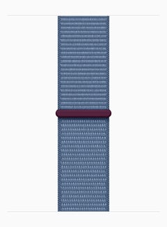 Apple Watch Series 9 GPS 45mm Silver Aluminium Case With Winter Blue Sport Loop  - Image 3