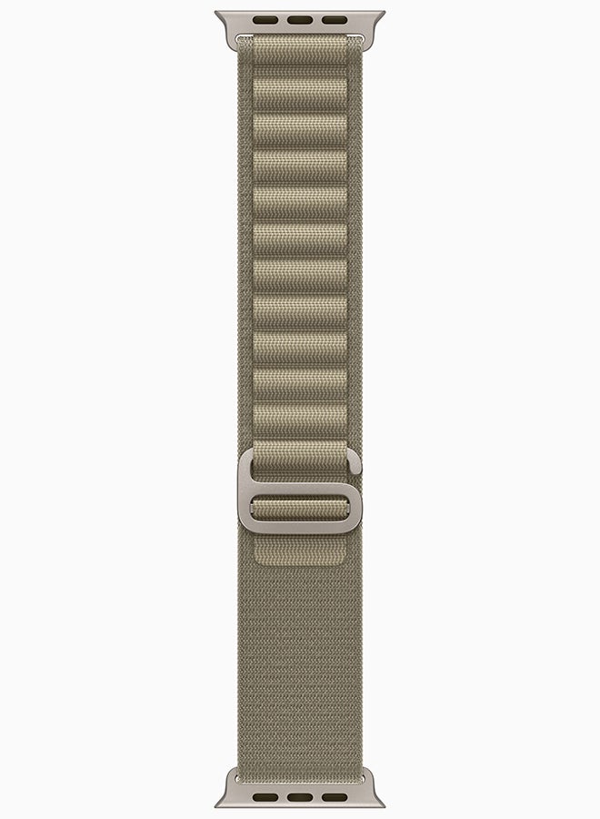 Watch Ultra 2 GPS + Cellular, 49mm Titanium Case With Large (Band fits 165–210mm wrists.) Olive Alpine Loop - pnsku/N53437382A/45/_/1694677824/4db6029f-cbdd-471f-a207-47b748018bef