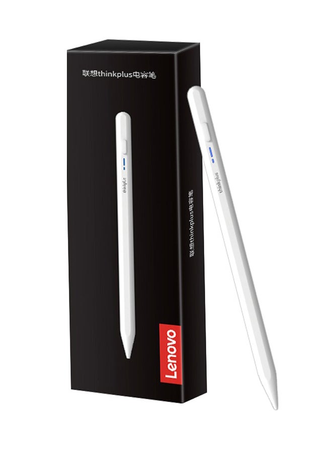 Lenovo Thinkplus BP16 High Tech Smart Stylus Pencil For Phone Tablet iPad White  - Image 1