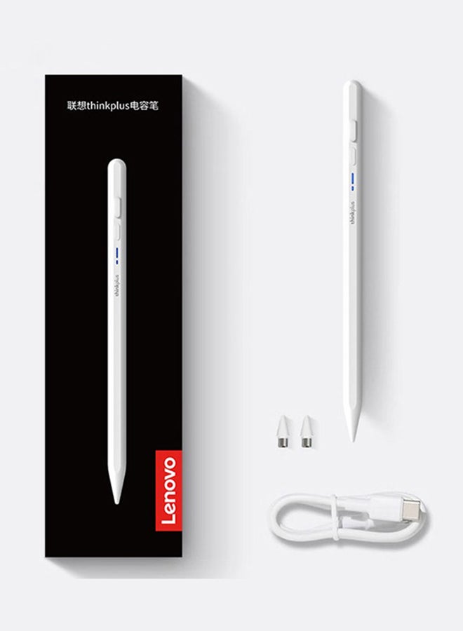 Lenovo Thinkplus BP17-BL High Tech Smart Stylus Pencil For Phone Tablet Ipad White  - Image 2