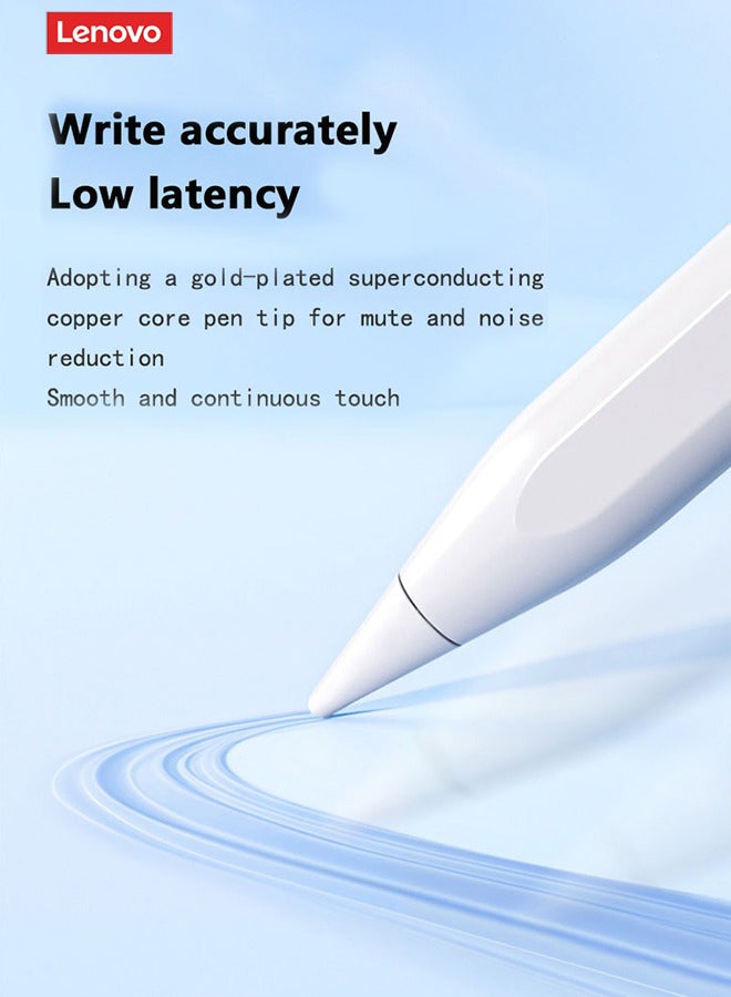 Lenovo Thinkplus BP17-BL High Tech Smart Stylus Pencil For Phone Tablet Ipad White  - Image 3