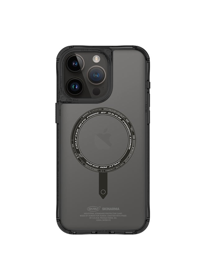 Skinarma iPhone 15 Saido Mag-Charge Case Black Black - Image 2