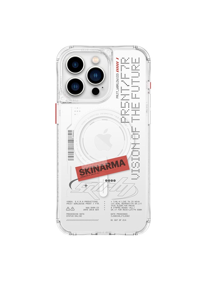 Skinarma iPhone 15 Pro Orion Mag-Charge Case Clear - Image 1