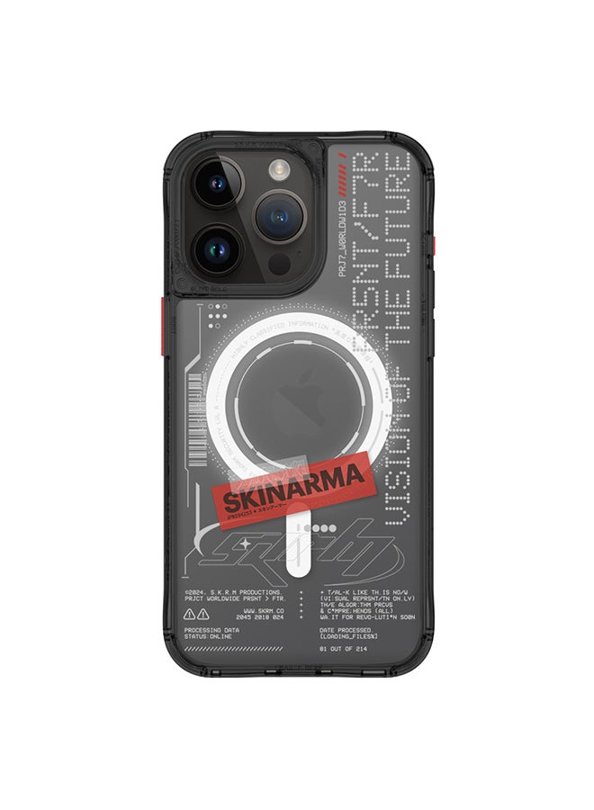 Skinarma iPhone 15 Pro Orion Mag-Charge Case Black