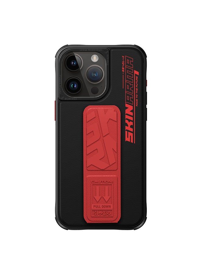 Skinarma iPhone 15 Pro Slate Case Orange - Image 1