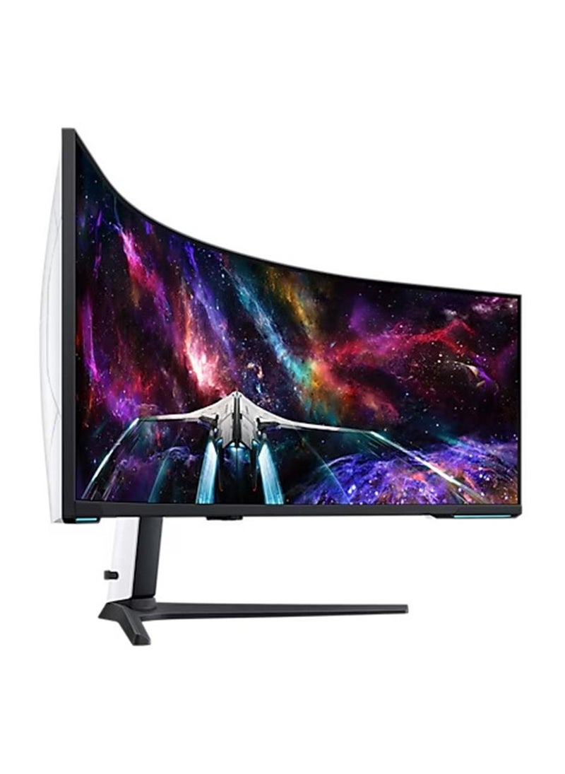 سامسونج شاشة ألعاب Odyssey Neo G9 Dual UHD 240 هرتز 1 مللي ثانية 1000R منحنية Quantum Matrix مقاس 57 بوصة، 140 نقطة في البوصة، شاشة HDR، AMD FreeSync، Swirl/Tilt LS57CG952NMXUE - Image 4