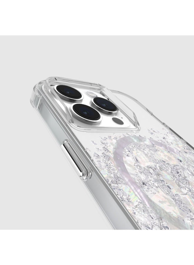 CASE-MATE Karat Case With Magsafe For Apple iPhone 15 Pro 2023 6.1 Inch| 12-Ft Drop Protection And Anti-Scratch Coating Touch Of Pearl - Image 5