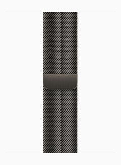 Apple Watch Series 9 GPS + Cellular 41mm Stainless Steel Case With Graphite Milanese Loop  - Image 3