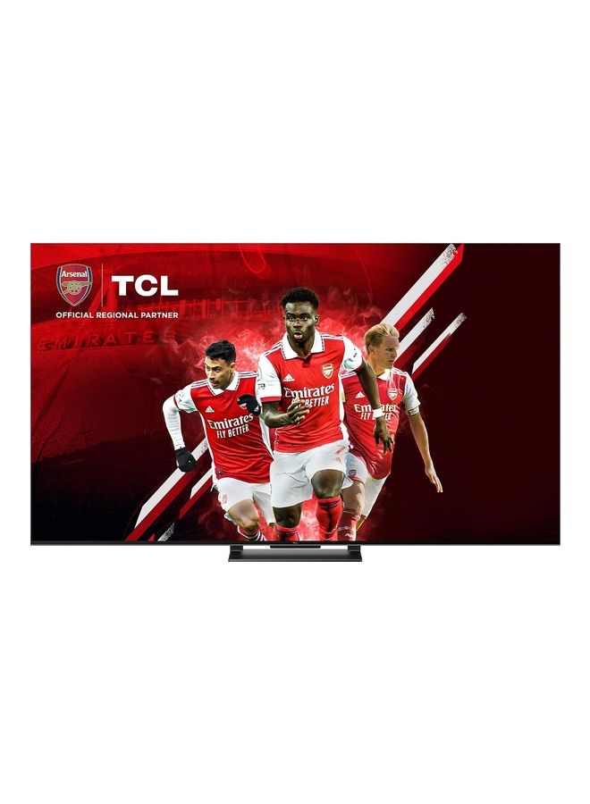 TCL - Television 75 Inch Smart TV 4K QLED HDR Ultra HD,32GB ROM,Game Master 2.0 Dolby Vision, Google TV, IQ-Atmos HDR 1000 nits IMAX Enhanced 144HZ VRR - 1 Year Warranty (2023 Model) 75C745 Black - Image 1