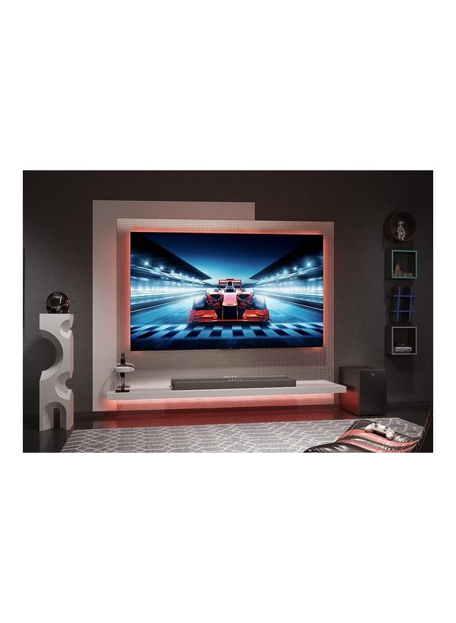 TCL - Television 75 Inch Smart TV 4K QLED HDR Ultra HD,32GB ROM,Game Master 2.0 Dolby Vision, Google TV, IQ-Atmos HDR 1000 nits IMAX Enhanced 144HZ VRR - 1 Year Warranty (2023 Model) 75C745 Black - Image 1