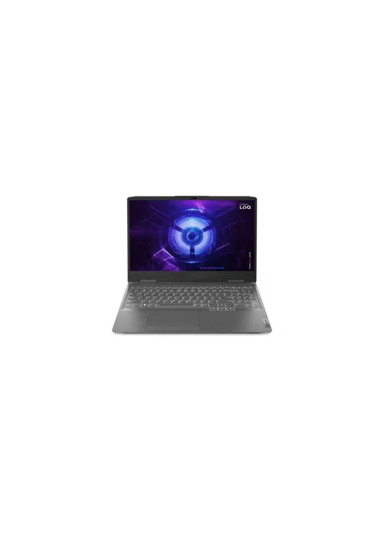 Lenovo Lenovo LOQ Laptop, Intel Core i7-13620H, 15.6 Inch FHD, 512GB SSD, 16GB RAM, 8GB Nvidia RTX4060 Graphics, Windows 11 English/Arabic Storm Grey  - Image 1