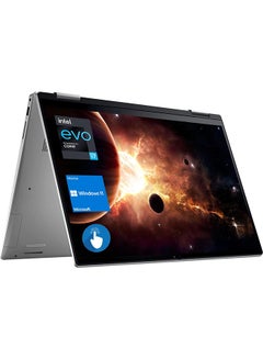 DELL Inspiron 7620 2-in-1 (Upgraded Version) Laptop, 16" FHD+ Touch Display, 12th Gen Intel Core i7-1260P, 16GB RAM, 512GB PCIe SSD, FHD Webcam, HDMI, Backlit KB, FP Reader, Wi-Fi 6, Windows 11 Home English silver  - Image 1