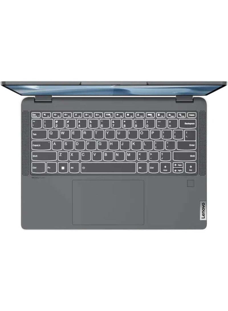 Lenovo - IdeaPad Flex 5 with 14" WUXGA (1920x1200) Touch Display, Core i3-1215U Processor/4GB RAM/256GB SSD/Integrated Graphics/Windows 11 English Grey - Image 1