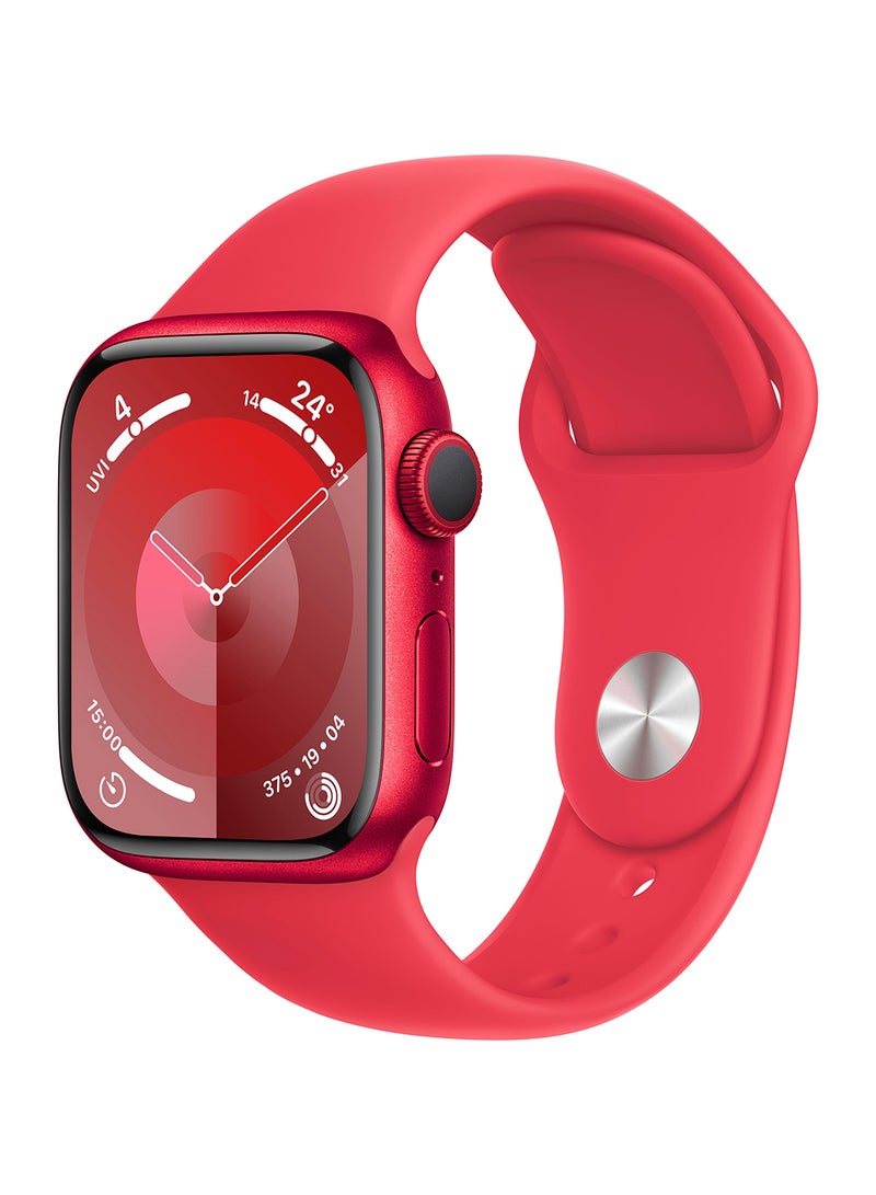 Watch Series 9 GPS 45mm (PRODUCT)RED Aluminium Case With (PRODUCT)RED Sport Band - pnsku/N53438018A/45/_/1694680941/636b17ce-41f9-48c6-8028-06d5b21f8544