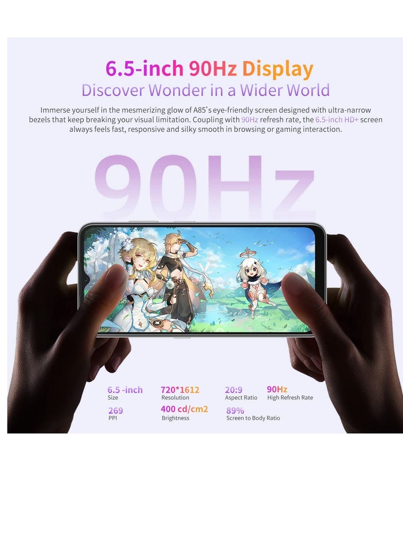 Blackview A85 Dual SIM, 8GB+128GB, 6.5" HD+ 90Hz Screen, 18W Fast Charge, NFC - Image 2