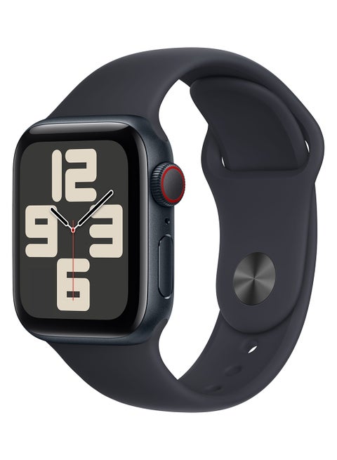 Watch SE (2023) GPS + Cellular 40mm Midnight Aluminium Case With Midnight Sport Band