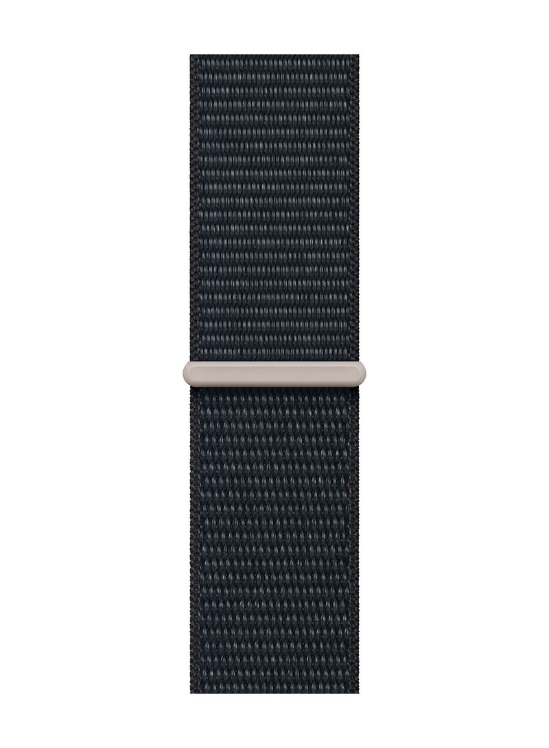 Apple - Watch SE (2023) GPS + Cellular 40mm Midnight Aluminium Case With Midnight Sport Loop - Image 1